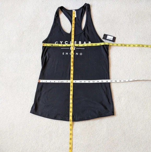 Cyclebar black tank top NWT size L - Picture 9 of 9